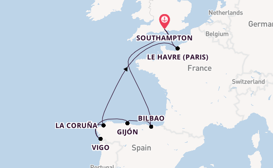 British Isles from Southampton, England with the Liberty of the Seas