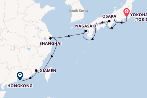 Cruise met Oceania Cruises naar Nagoya