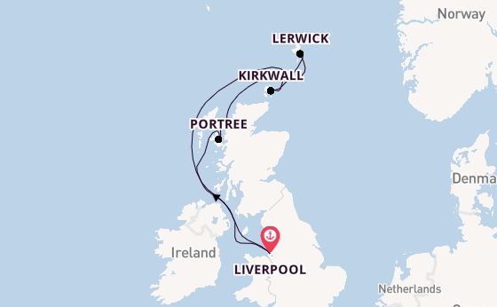 United Kingdom from Liverpool, England with the Borealis