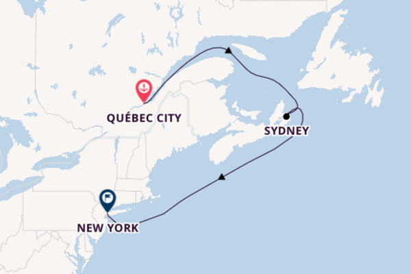 Queen Mary 2 6  Québec City-New York