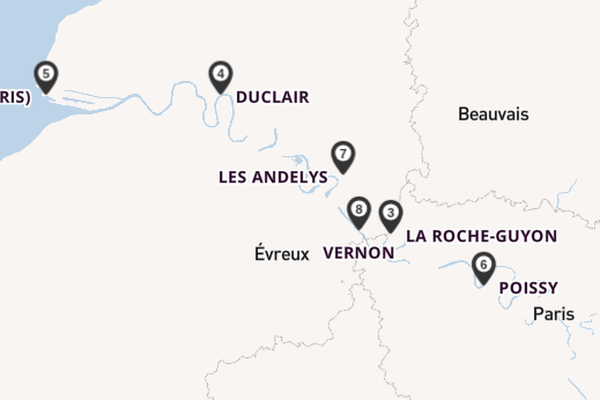 Seine ab Paris, Frankreich auf der VIVA BEYOND