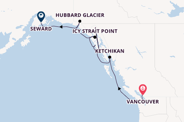 Alaska & West Canada from Vancouver, Canada with the Ovation of the Seas