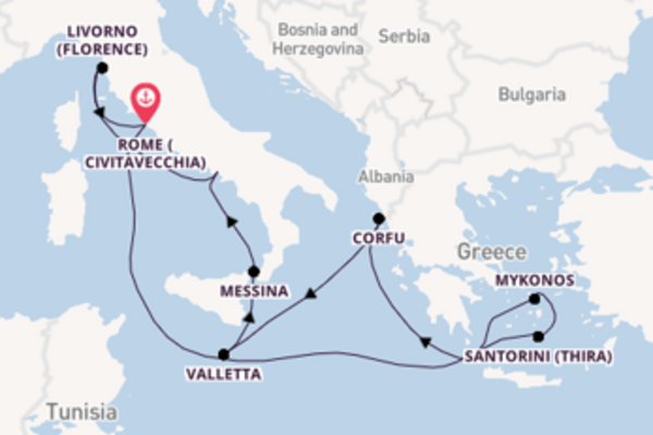 Mediterranean From Rome with the Norwegian Epic