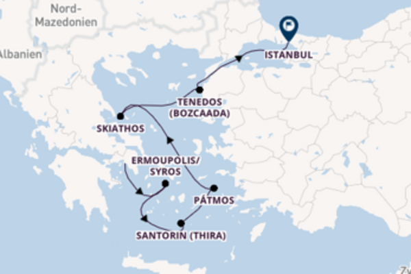 Kreuzfahrt mit der Seven Seas Voyager nach Istanbul