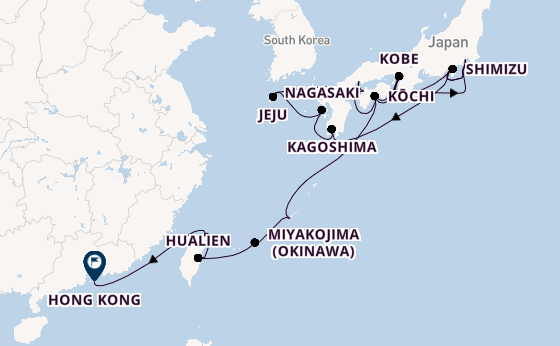 Japan from Tokyo, Japan with the Seabourn Encore