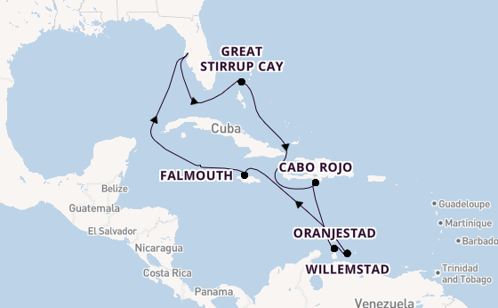 Caribbean vanaf Tampa, Verenigde Staten met de Norwegian Gem