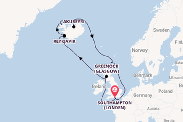 In 12 dagen naar Southampton (Londen)