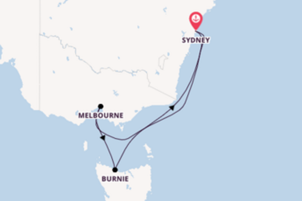 Aanschouw Melbourne met Cunard