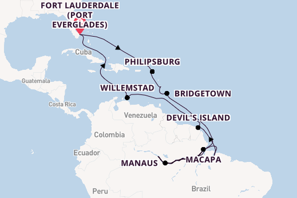 Luxury Amazon Explorer with Miami Beach Stay