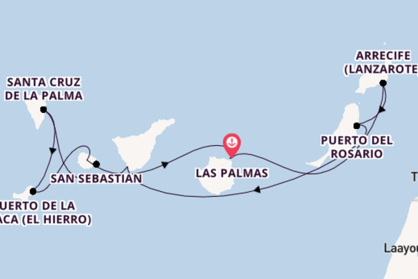 In 8 Tagen nach Las Palmas über Puerto de la Estaca (El Hierro)