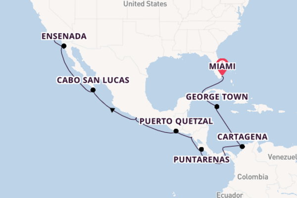 Cruising from Miami via Cartagena