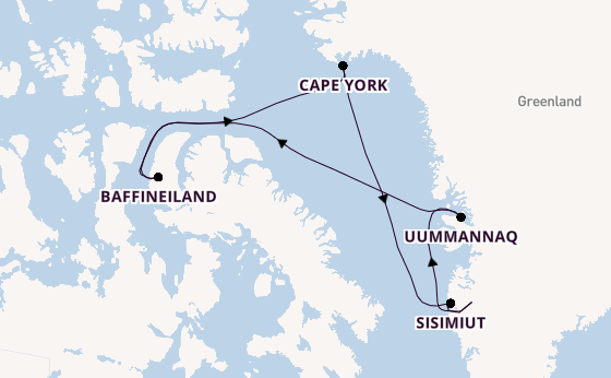 Arctica vanaf Kangerlussuaq, Groenland met de HANSEATIC inspiration