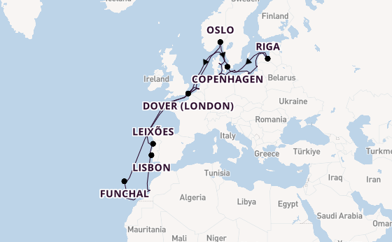 Portugal from Rotterdam, Netherlands with the Nieuw Statendam