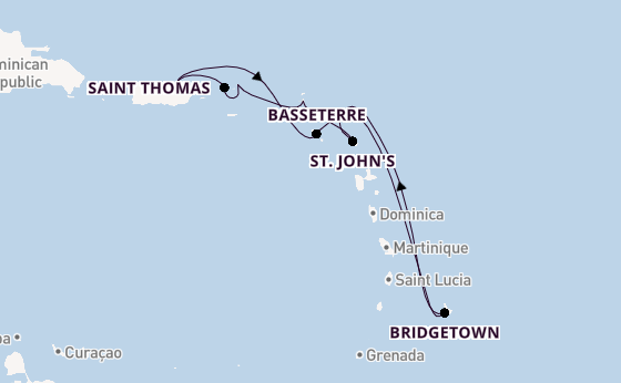Caribbean from San Juan, Puerto Rico with the Norwegian Prima