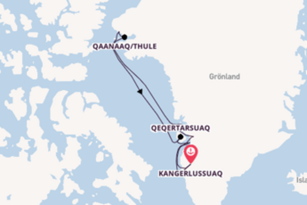 13 Tage Grönland Kreuzfahrt