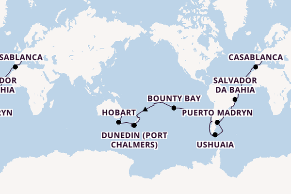 Magnificent Half World Voyage Travelzoo Members Offer