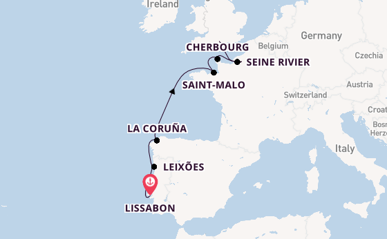Portugal vanaf Lissabon, Portugal met de Seabourn Quest