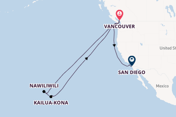 Cruise met Holland America Line naar Vancouver