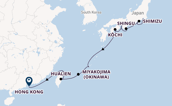 Japan from Tokyo, Japan with the Seabourn Encore