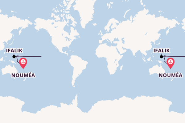 South Pacific from Nouméa, New Caledonia with the Le Soléal