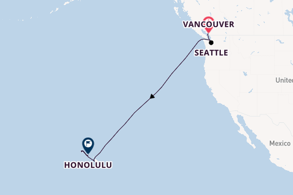 Polynesia from Vancouver, British Columbia with the Anthem of the Seas