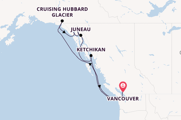Alaska & West Canada from Vancouver, Canada with the Discovery Princess