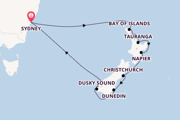 Celebrity Edge - Sydney & Neuseeland - Ein Südpazifik-Abenteuer