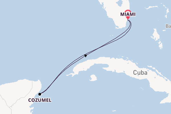 Western Caribbean from Miami, Florida with the Norwegian Jewel