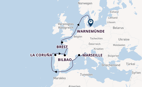 MSC Magnifica - Küstenwelten zwischen Süd & Nord