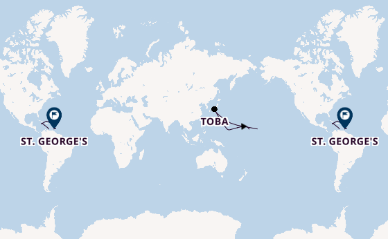 Caribbean from Antigua, Antigua and Barbuda with the Britannia 