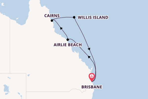Breath-taking trip from Brisbane with Carnival Cruise Line