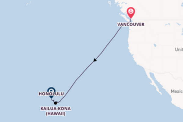 12 day journey to Honolulu from Vancouver
