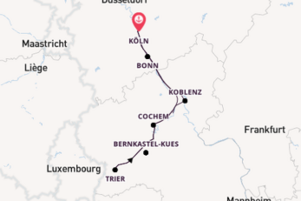 Faszinierende Kreuzfahrt von Köln nach Bonn