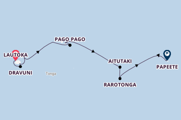 Glorious Lautoka to glorious Papeete