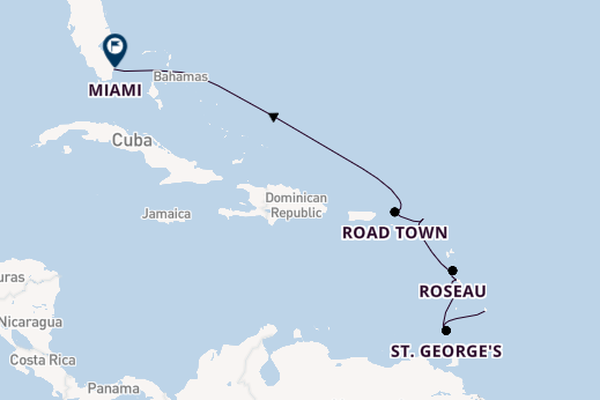 Southern Caribbean Cruise: Grenada, Saint Lucia & Martinique