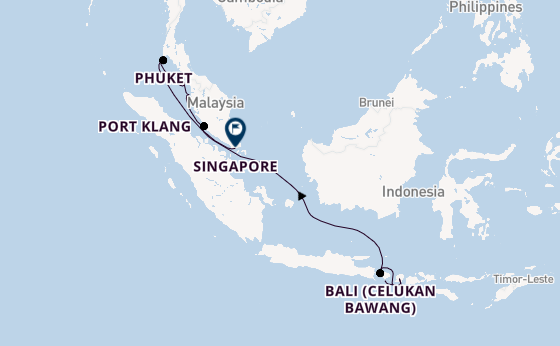 Temples, Tropics & Timeless Shores: Bali to Singapore
