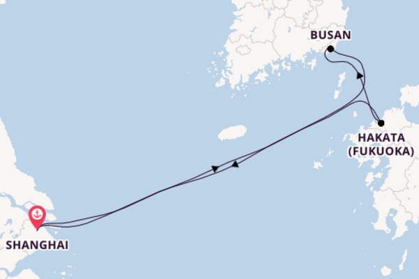 China From Shanghai with the Spectrum of the Seas