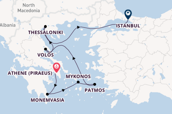 Geniet van het memorabele Patmos met Explora Journeys