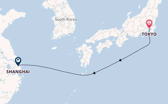 Japan from Tokyo, Japan with the MSC Bellissima