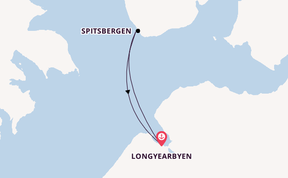 Noorwegen vanaf Longyearbyen, Noorwegen met de Silver Endeavour