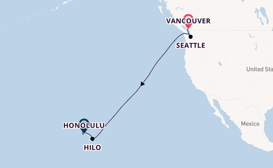 Polynesië vanaf Vancouver, Canada met de Celebrity Edge 