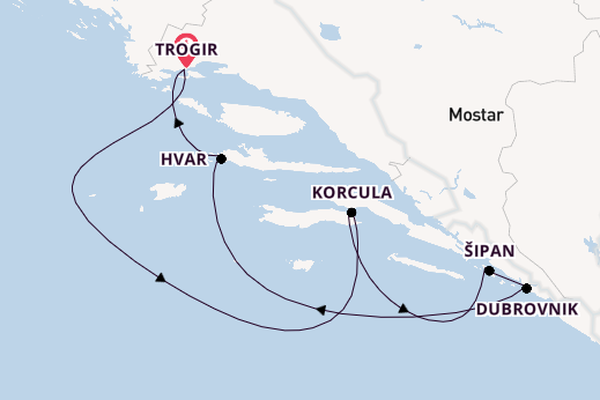 8 Tage Southern Europe Kreuzfahrt