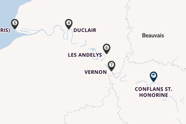 Seine ab Paris, Frankreich auf der VIVA BEYOND