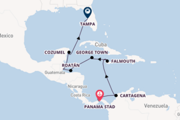 11daagse cruise vanaf Panama Stad