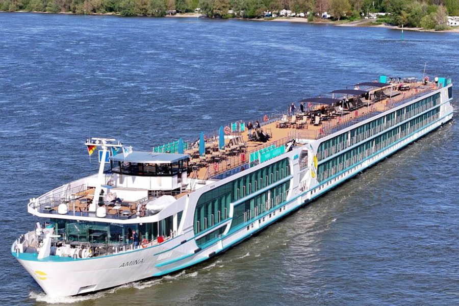 Donau ab Passau auf der Amina