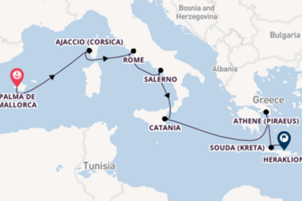 Geniet van het fenomenale Rome met TUI Cruises