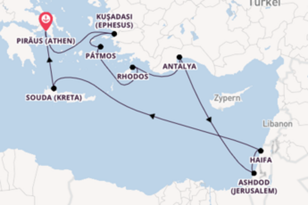 Atemberaubende Reise über Antalya in 12 Tagen