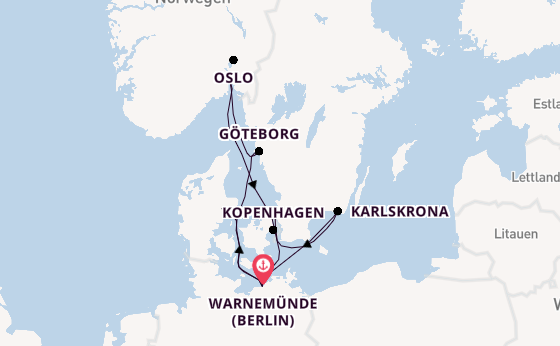 Schweden & Dänemark ab Warnemünde 2