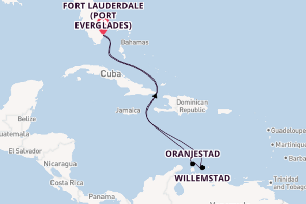 9 day cruise with the Majestic Princess to Fort Lauderdale (Port Everglades)