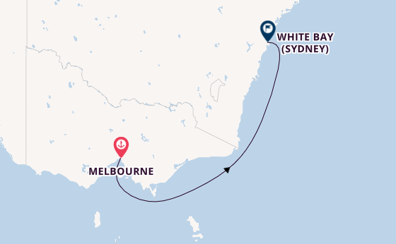 Australië vanaf Melbourne, Australië met de Carnival Adventure